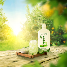 Aloe Vera 99.5% gel drink - grape